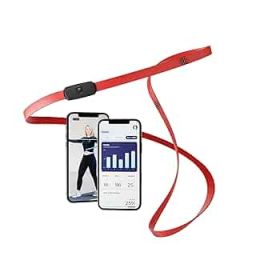 Digital resistance bands with app tracking