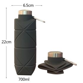 Portable Collapsible Silicone Water Bottle